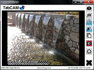 GeoTabCAM Camera App for Windows Screenshot